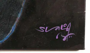 Shahid Parvez - Acryl op doek, 923CRACKERS (Zeer groot!) + boekje kopen? Bied vanaf 1200!