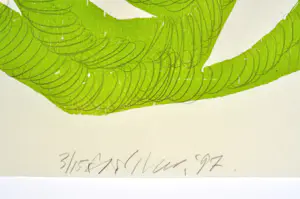 Carel Visser - Houtsnede op Japans papier - Gesigneerd - 66x78,5 cm - 1997 kopen? Bied vanaf 450!