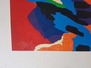 Karel Appel - Leef met mij kopen? Bied vanaf 750!