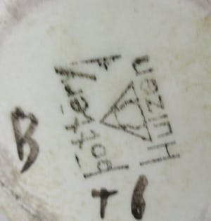 Potterie De Driehoek - Art deco platelen kan decor Huizers Bont kopen? Bied vanaf 20!