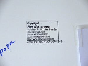 Pim Westerweel - Johan Cruijff number 9 kopen? Bied vanaf 120!