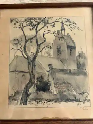 Jan Kagie (sr.) - Magnuskerk Anloo verkauft für € 72!
