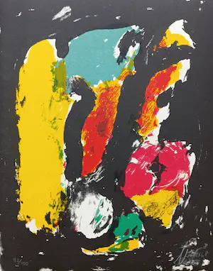 Eugène Brands - gesigneerde litho - a night, a festival , somewhere kaufen? Bieten Sie von 250!