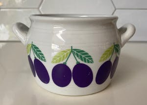 Ulla Procope - Boter pot met pruimen decor uit de Pomona serie van Arabia kopen? Bied vanaf 1!