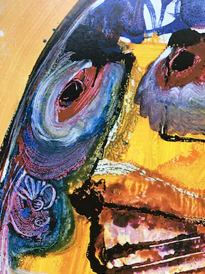 Jan te Wierik - Oranje Vogel , gesigneerd in druk kopen? Bied vanaf 1!