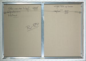 Ron van der Werf - Gemengde techniek op doek, Zonder titel (Groot) kopen? Bied vanaf 350!