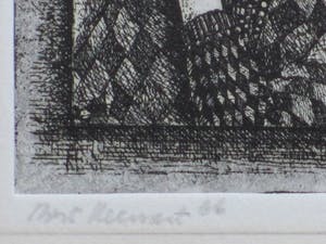 Bert Klement - Portret - Ets kopen? Bied vanaf 1!