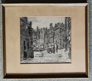 Felicien Bobeldijk - Oudekerksplein met Engekerksteeg (Amsterdam) kopen? Bied vanaf 325!