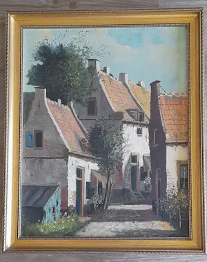 Buy Onbekend - Arbeiderswoningen jaren 50? Bid from 25!