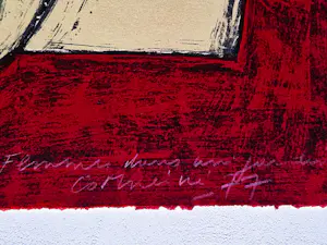 Corneille - Groot kleuren litho "Femmes dans un jardin" - nr7 van 135 - in nieuwstaat! kopen? Bied vanaf 348!