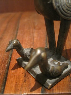 Brons (Onbekend) - Secretaris vogel kopen? Bied vanaf 40!