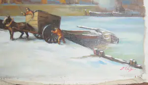 Nico Schiffers - winter in de stad kopen? Bied vanaf 25!