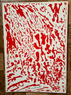 A.R. Penck - Zonder titel verkauft für € 250!