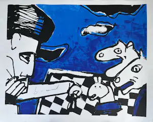 AcheterHerman Brood - Chess? Enchérissez de 200!