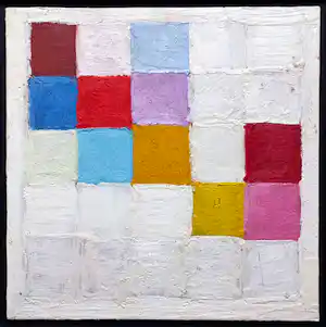 Piet Dirkx - Galante, acrylverf op paneel (mooi ingelijst) verkauft für € 335!
