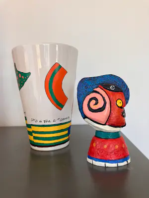 Clemens Briels - Vaas en flessenstop kopen? Bied vanaf 39!