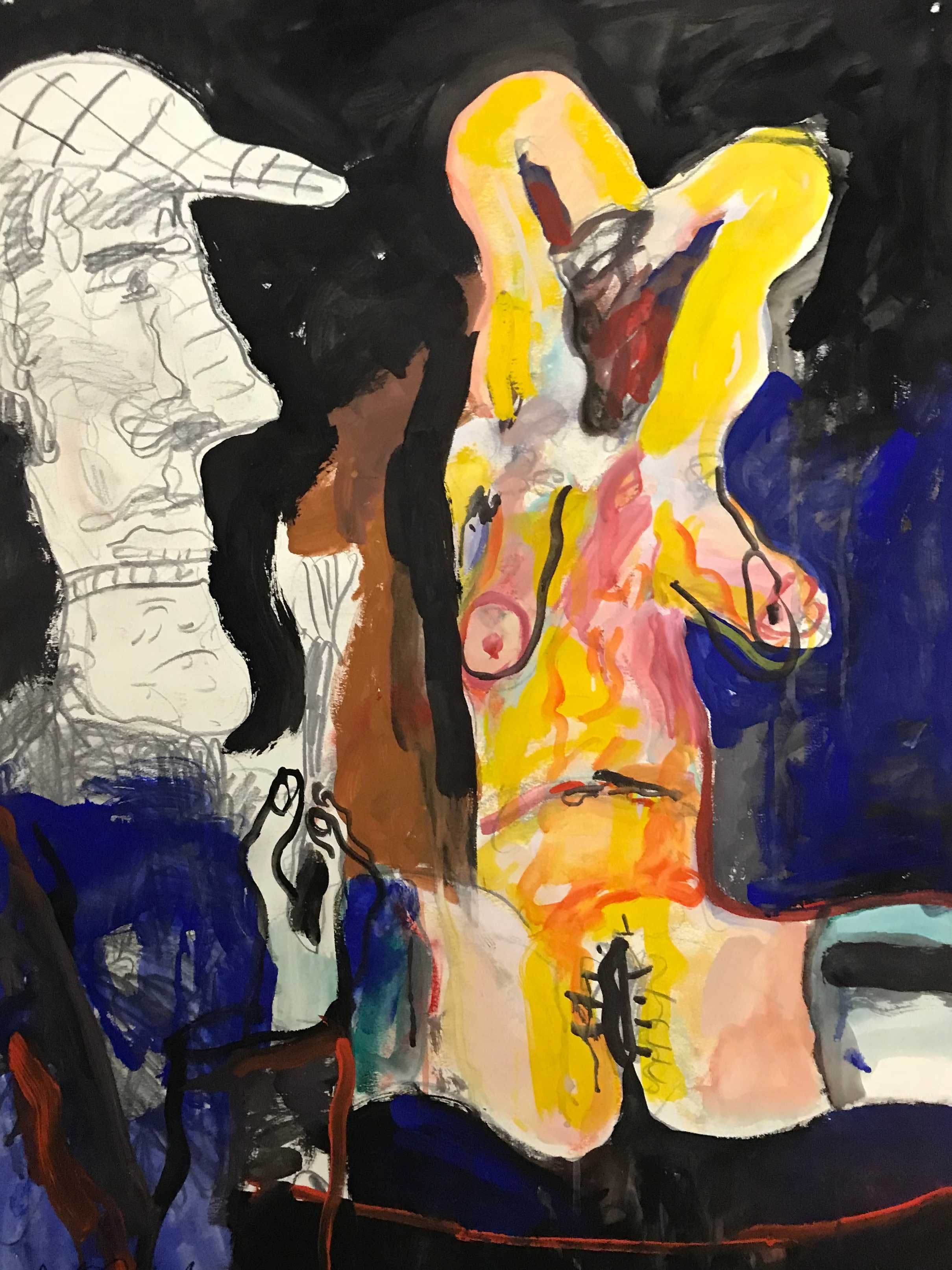 Anton Martineau - Voor studie CoBrA kunst kopen? Bied vanaf 150!