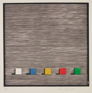 Pieter Becks - Houtsnede, Zonder titel kopen? Bied vanaf 35!