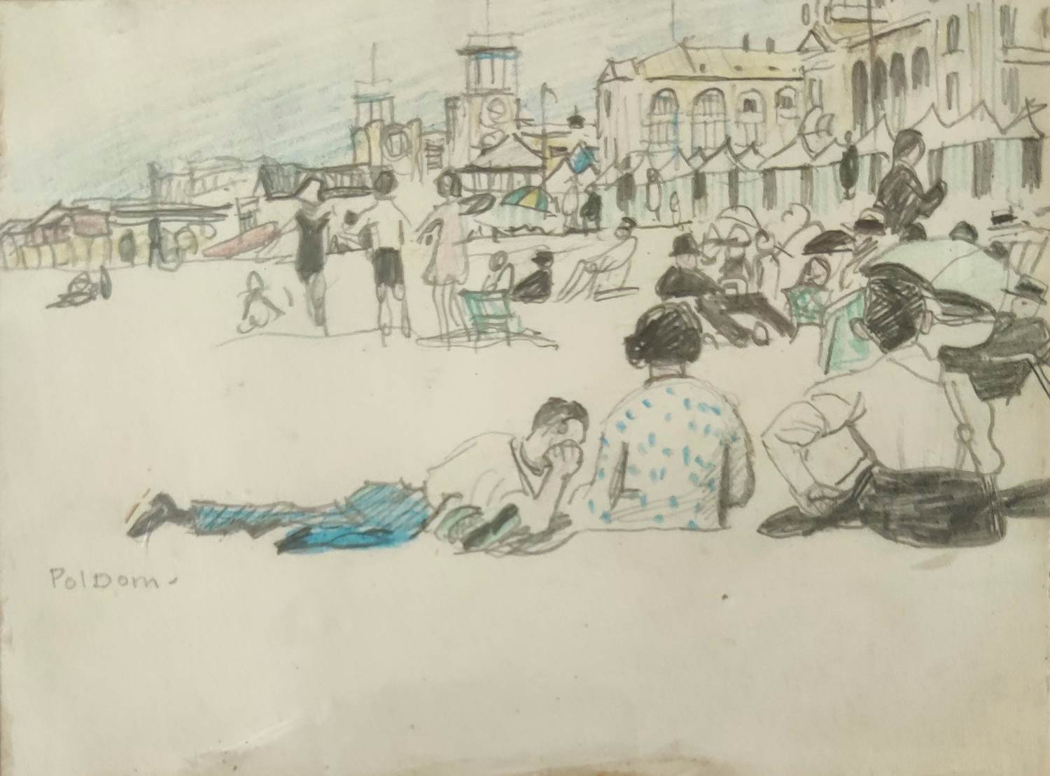 Pol Dom - Strand, Scheveningen verkocht voor € 100!