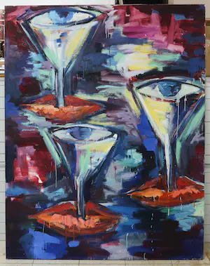 Hans Veneman - Olieverf op doek, Verlangen (Zeer groot) kopen? Bied vanaf 1!