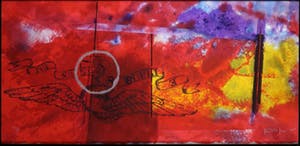 Piotr Konkel - Zeefdruk op papier, Zonder titel - Ingelijst kopen? Bied vanaf 1!