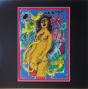 Corneille - Litho, kleine oplage en prachtig gelijst!! kopen? Bied vanaf 325!