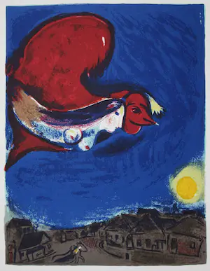 Marc Chagall - Uitgave Derrière le miroir met originele litho, no. 27-28, 2e editie kaufen? Bieten Sie von 1!