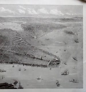 Niet of onleesbaar gesigneerd - T. Sulman, New York Bergen Hill Hoboken, bijzondere print kopen? Bied vanaf 1!