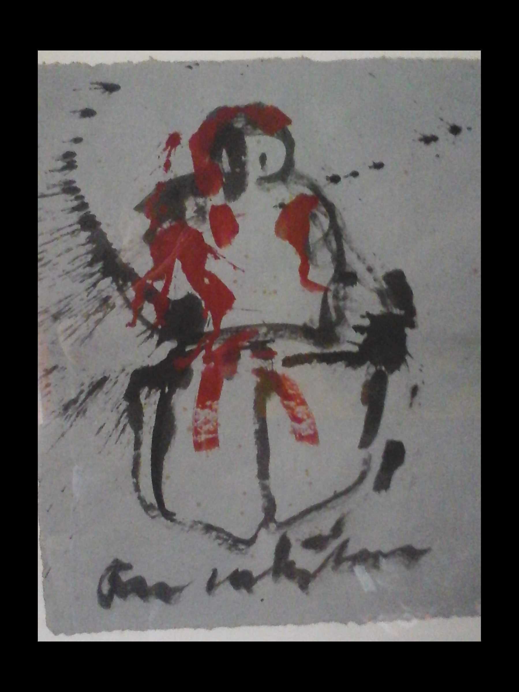 Anton Heyboer - Lot a Twee Werken - Gesigneerd - Identiek ingelijst !!! kopen? Bied vanaf 475!