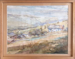 Marcel Hastir - "Huisjes in Frans Landschap" kopen? Bied vanaf 25!