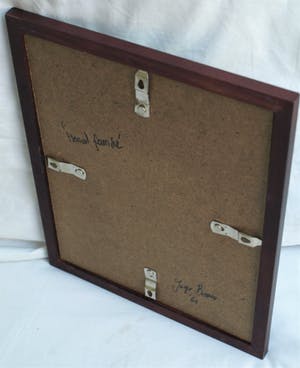 Jasper Banen - Gemengde techniek , “Hemelfamilie” – gesigneerd & ingelijst – 2005 kopen? Bied vanaf 45!