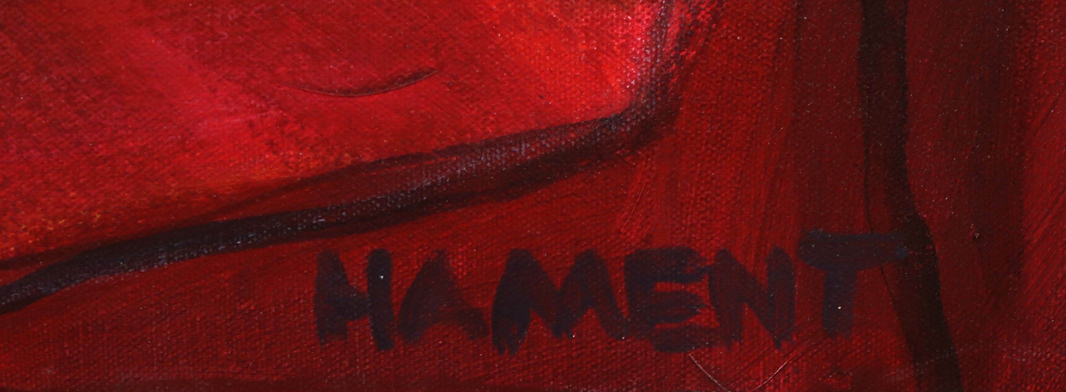 Marie-Jeanne Hament - Acryl op doek, Peace (Groot) kopen? Bied vanaf 1!