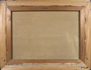 Conrad van Reken - Olieverf op doek, Waterlandschap kopen? Bied vanaf 120!