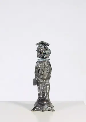 Nicolas Dings - Bronzen beeld, Mobile home kopen? Bied vanaf 100!