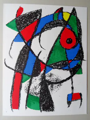 Joan Miro - Le Chat Coquin - 1975 - Litografía original I (band II) - Mourlot 1037 kopen? Bied vanaf 149!
