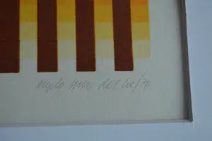 Niet of onleesbaar gesigneerd - Abstract-geometrische compositie. kopen? Bied vanaf 1!