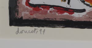 Jacques Doucet - Zeefdruk, Été à Saint-Christol - Ingelijst (Groot!) kopen? Bied vanaf 150!