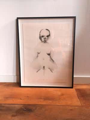 Marlene Dumas - Waterende Vrouw verkocht voor € 1250!