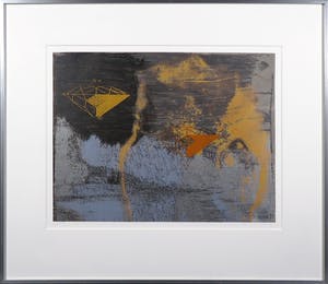 Mirjam Burer - Zeefdruk, Zonder titel - Ingelijst kopen? Bied vanaf 1!