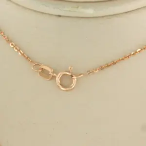 14k rosé gouden collier - 45 cm lang kopen? Bied vanaf 65!