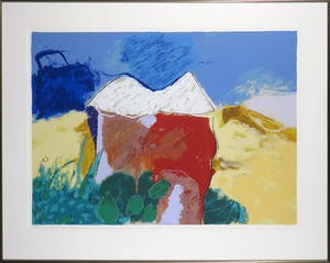 Henk van Vessem - Zeefdruk, Zonder titel - Ingelijst (Groot) kopen? Bied vanaf 1!