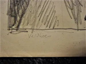 Aat Veldhoen - TWEE(2) Rotaprenten "donkere vrouw" & "Diny" potloodgesigneerd kopen? Bied vanaf 48!