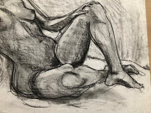 Ton Etman - dubbelzijdige naakttekeningen door Ton Etman kopen? Bied vanaf 55!