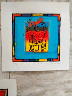 Ad Verstijnen - 5 zeefdrukken kopen? Bied vanaf 99!