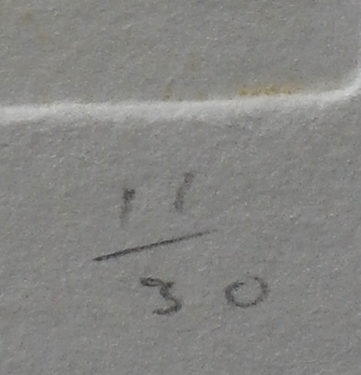 Eduard Flor - Gekleurde ets kopen? Bied vanaf 35!