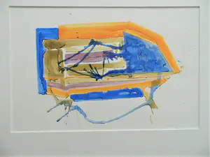 Gerard Marchee - Mooie abstracte aquarel kopen? Bied vanaf 32!