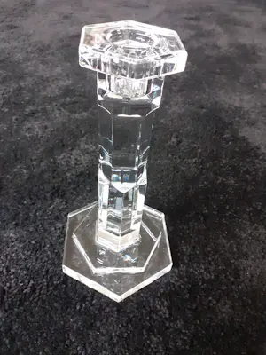 Baccarat - Twee Kristallen Kandelaars model Abysse kopen? Bied vanaf 700!
