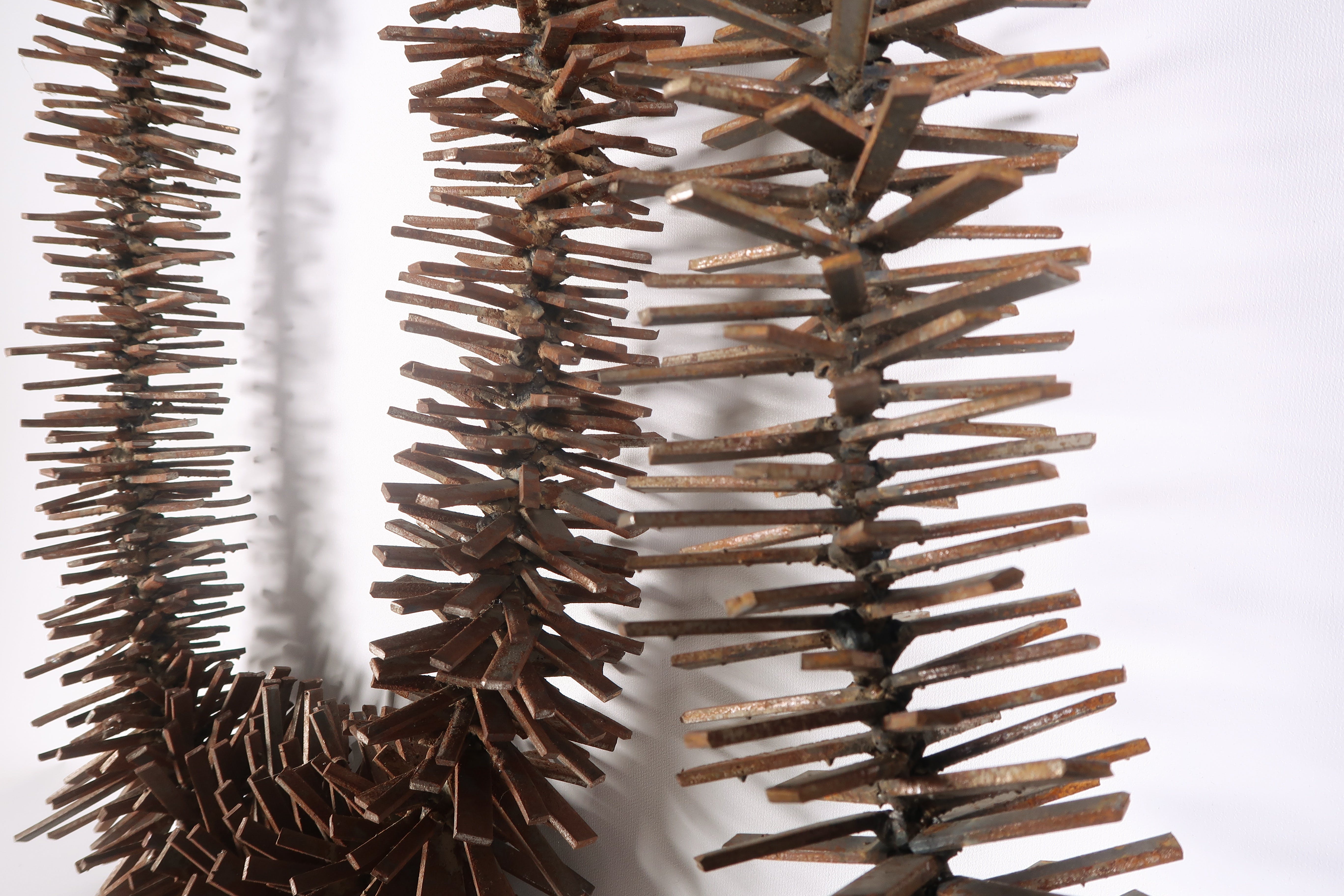 Henny van der Meer - Wandobjecten van gelast staal, Tweeluik kopen? Bied vanaf 100!