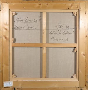 JAS - Olieverf op doek, Blue Eurora II - Ingelijst kopen? Bied vanaf 650!