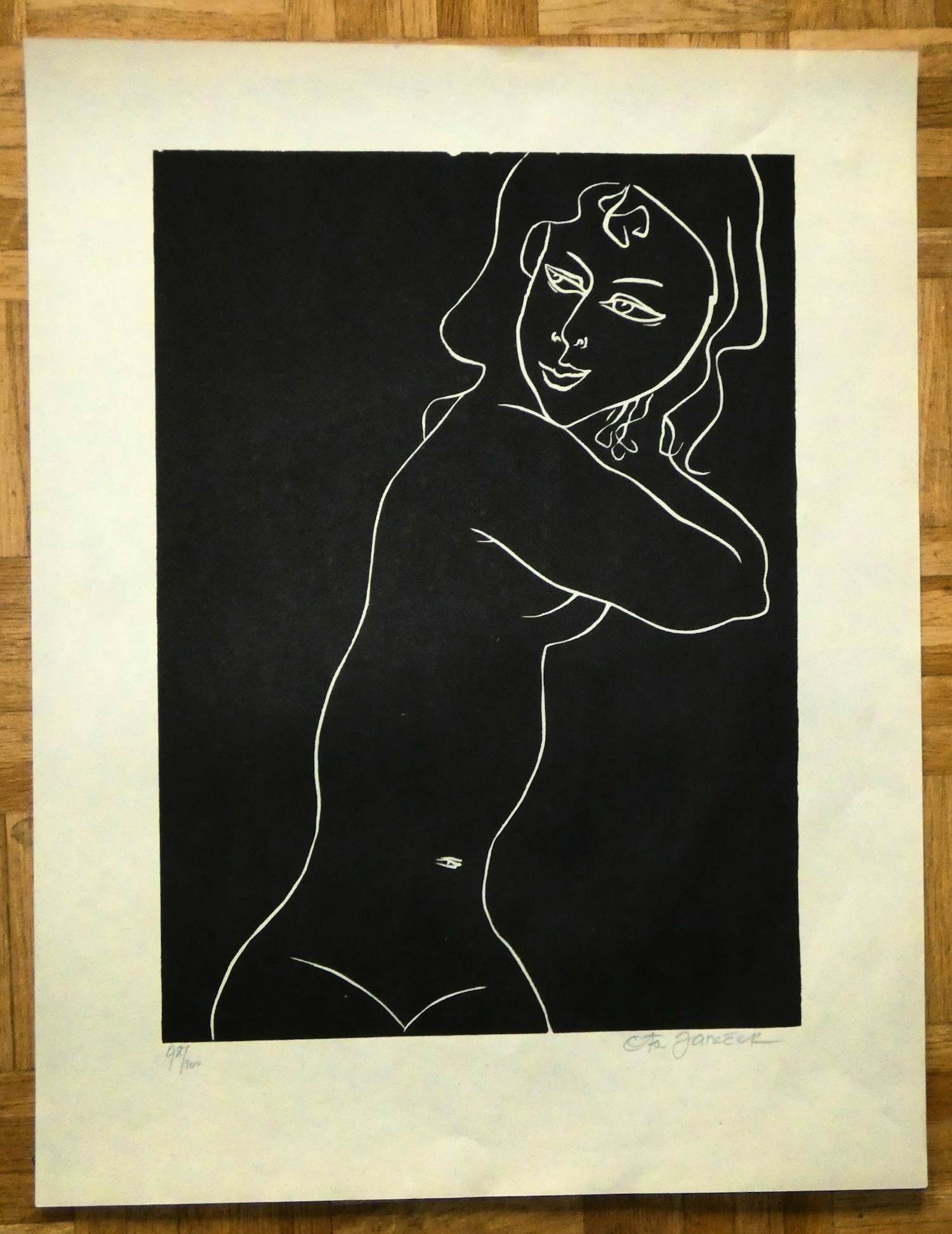 Ota Janecek - "Naked Girl" kopen? Bied vanaf 50!